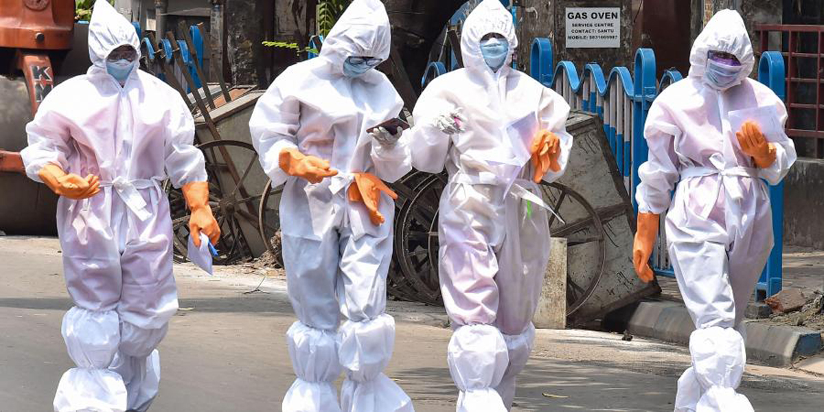 भारतमा २४ घण्टामा १ लाख ५३ हजारमा कोरोना संक्रमण